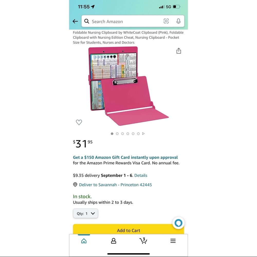 Gotitee nursing clipboard